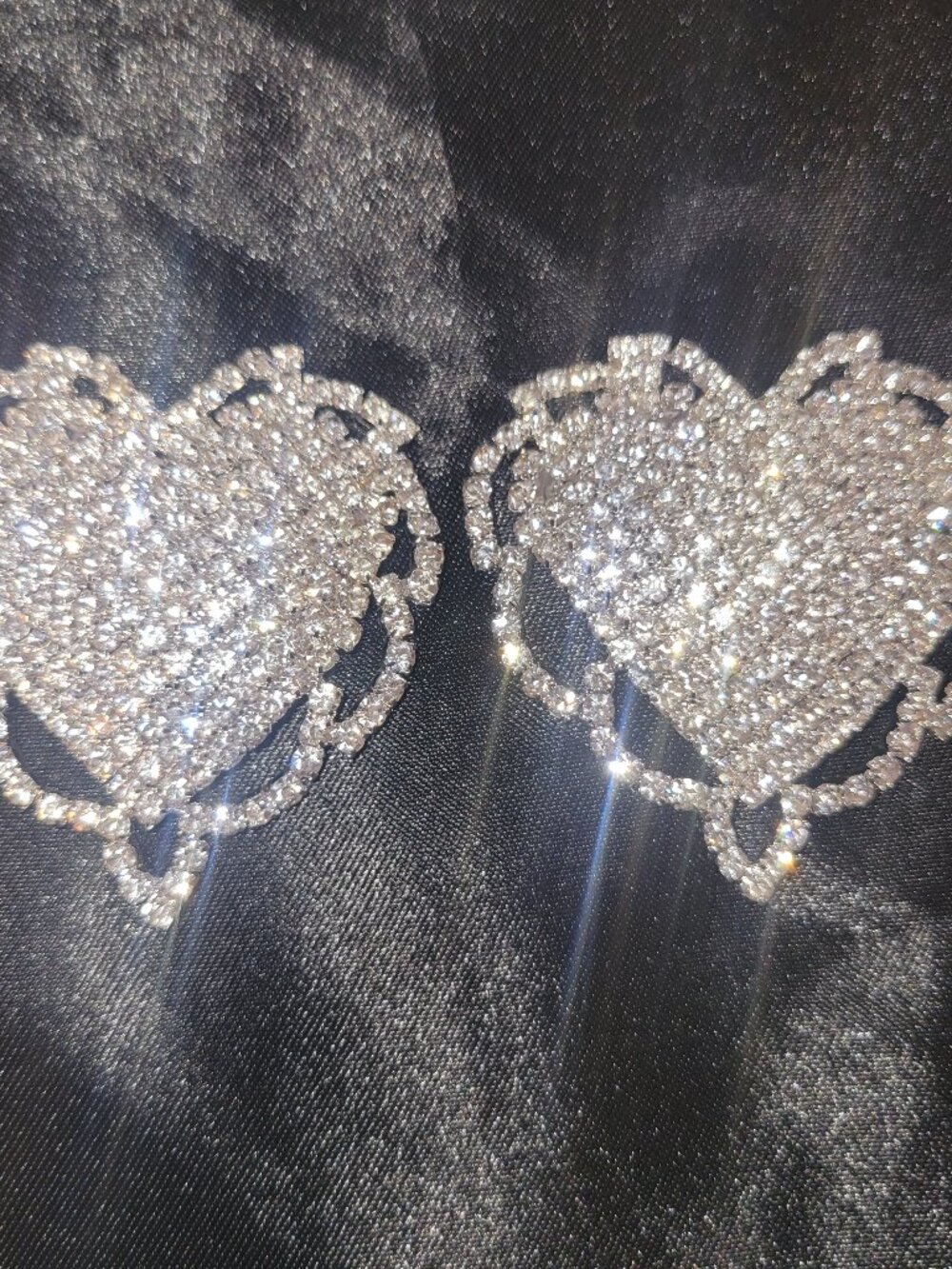 Rhinestone Heart Pasties